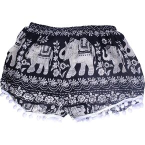 Variety of Thai Elephant Shorts from Thailand: Elastic Waist to Fit Most Sizes
