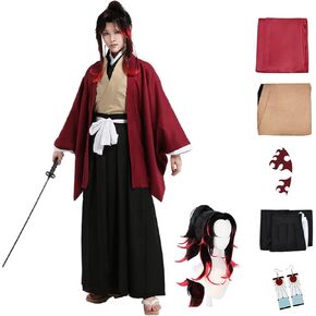 Tsugikuni Yoriichi Cosplay,Tsugikuni Yoriichi Cosplay Costume,Tsugikuni Cosplay for Holloween