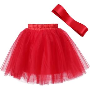 DGSHIRLDJO 7 Layers Girls Tutu Skirts, Puffy Tulle Ballet Tutu Skirt for Toddler Girls 3-10 Years Birthday/Daily Wear/Costume in Saudi Arabia