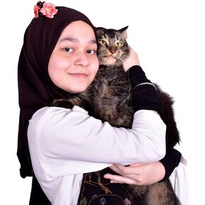 Nur Denim Hijab | One Piece Instant Slip on Head Scarf | Lightweight Stretchy Soft Comfy Cover for Girls