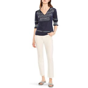 NIC+ZOE Women's Intarsia Stitches Sweater