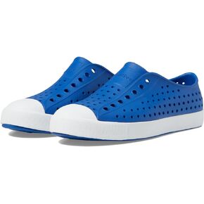 Native Shoes Boy's Jefferson (Little Kid/Big Kid) Victoria Blue/Shell White 11 Little Kid M