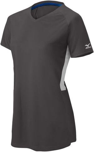 Mizuno Women's Comp Short بأكمام قصيرة ورقبة على شكل V in Saudi Arabia