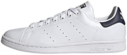 adidas Originals Men's Stan Smith (End Plastic Waste) Sneaker, White/White/Black, 13 in Saudi Arabia