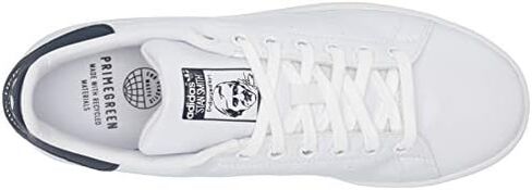 adidas Originals Men's Stan Smith (End Plastic Waste) Sneaker, White/White/Black, 13 in Saudi Arabia