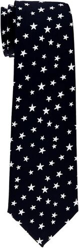 Retreez Classic Stars Woven Microfiber Boy's Tie - 8-10 years in Kuwait
