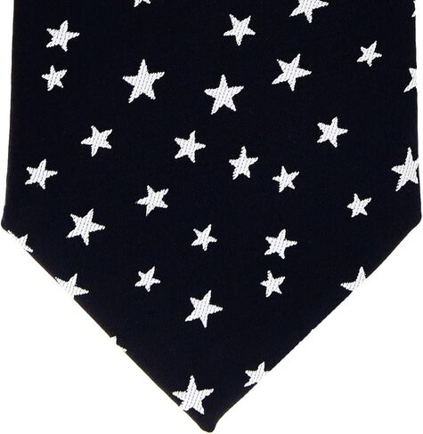 Retreez Classic Stars Woven Microfiber Boy's Tie - 8-10 years in Kuwait