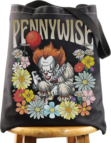 WZMPA مهرج Pennywise حمل حقيبة Pennywise الوجه موضوع هدية حقيبة كتف Pennywise لمحبي الأفلام in Kuwait
