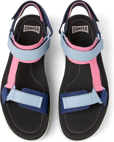 Camper Women's Flatform Flat Sandal, Multicolor, 6 in Saudi Arabia