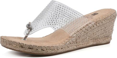 WHITE MOUNTAIN Women's Beach Wedge Sandal in Saudi Arabia