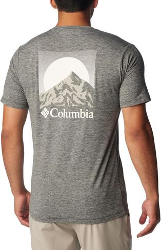 Columbia Men's Kwick Hike Back Graphic Short Sleeve Tee in Kuwait