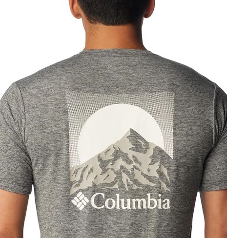 Columbia Men's Kwick Hike Back Graphic Short Sleeve Tee in Kuwait