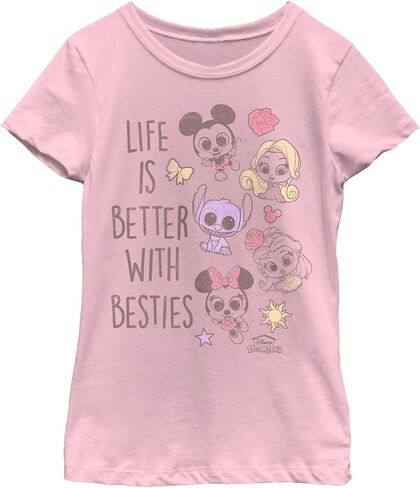 Disney Doorables Better with Besties Girls Short Sleeve Tee Shirt in Saudi Arabia