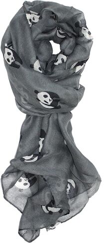 تيد آند جاك - وشاح مطبوع عليه صورة Save The Panda غريب الأطوار in Kuwait