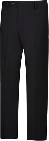 Men's Suits Classic Fit 2 Piece Single Breasted 2 Buttons Business Wedding Suit Jacket & Flat Front Pants Set in Saudi Arabia