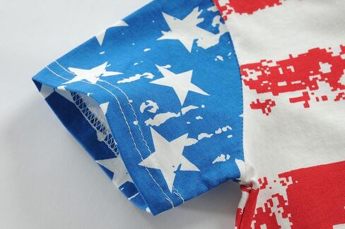 American Flag Shirt for Toddler Boy Girl 4th of July T-Shirt Kids Patriotic Tees Tops in Saudi Arabia