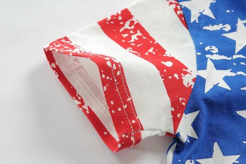 American Flag Shirt for Toddler Boy Girl 4th of July T-Shirt Kids Patriotic Tees Tops in Saudi Arabia