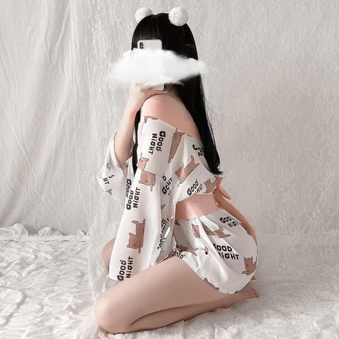 SINROYEE Japanese dress for women Kimono Sexy Cosplay Uniform Anime lingerie in Saudi Arabia
