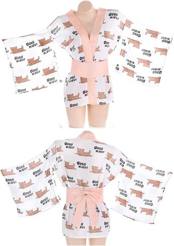 SINROYEE Japanese dress for women Kimono Sexy Cosplay Uniform Anime lingerie in Saudi Arabia