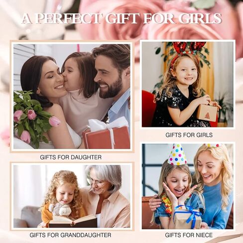 فيجويبرو هدايا حفلات الرقص للبنات، قلادة راقصة الباليه هدايا للبنات، مجوهرات بالحرف الاول من A-Z بدلاية باليه هدايا عيد ميلاد للبنات والابنة وابنة الاخت in Kuwait