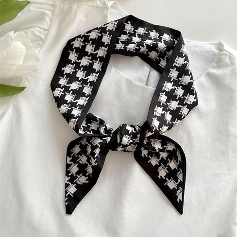 4 Pack Purse Scarf for Bags Silk Head Scarf for Hair Handbag Women Scarfs Band Hair Neck Scarves Fashion Gifts,39 in Kuwait