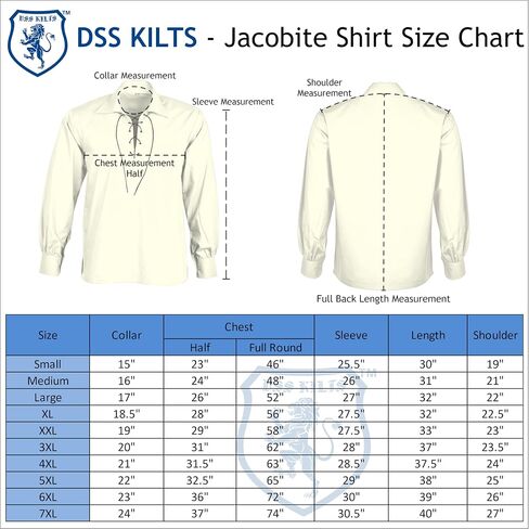 DSS Kilt- قمصان رجالي من Jacobite Ghllie Kilt زي قرصان عصر النهضة القرون الوسطى بأكمام طويلة وأربطة قميص هينلي in Kuwait