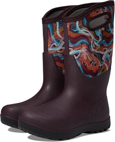BOGS Women's Neo-Classic Tall Glossy Abstract Snow Boot in Saudi Arabia