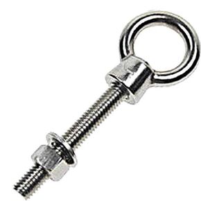US STAINLESS Stainless Steel 316 (Shape Type 307) M10 Lifting Eye Bolt 10mm x 100mm Marine Grade Pitch of 1.5
