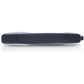For Chevy Colorado Exterior Door Handle Rear Driver Or Passenger Side Smooth Black 2015 2016 | Trim:All Submodels