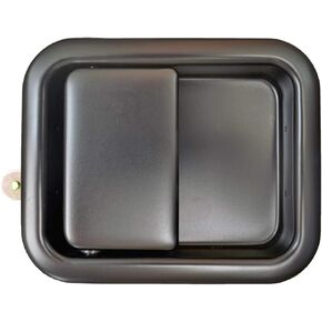 PT Auto Warehouse CH-3833S-FL - Outer Exterior Outside Door Handle, Smooth Black - for Full Door Type ONLY, Driver Side