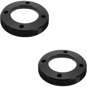 2Pcs Bike Bicycle Crank-Arm Bolt Kit Black Aluminum Alloy M30 Side Cover Compatible with SRAM Dub System Crank Arm Mounting Cap