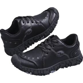 Sneakers for Women Womens Fashion Comfortable Tennis Running Shoes Sneakers Leather Casual Lace Up Non-Slip Walking Shoes