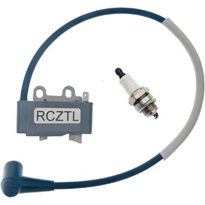 A411001620 Ignition Coil and Spark Plug Compatible With Echo Backpack Blower EB600RT,PB-580H,PB-580T Engine Module,Replaces A411001621,A10058