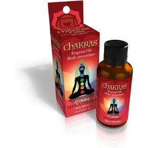 Chakras Essential Oils - Root - Muladhara - Concentrated Natural Oils for Aromatherapy, Massage, Reflection, Meditation, Environmental Scenting and Energy Work