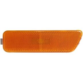 Front Left Driver Side Corner Marker Light Lamp Lens Side Of Bumper Orange Lens Replacement For 99-06 Volkswagen Golf 99-05 Volkswagen Jetta VW2550104 1JM945071