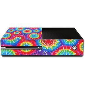 MightySkins Skin Compatible with Microsoft Xbox One Console wrap Sticker Skins Tie Dye 1