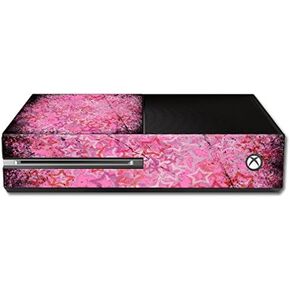 MightySkins Skin Compatible with Microsoft Xbox One Console wrap Sticker Skins Pink Star