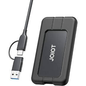 2TB Portable SSD Up to 2000MB/s USB-C USB 3.2 Gen 2x2 External SSD with Protective Case Shockproof Type-C External Solid State Drive