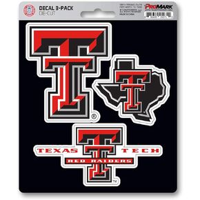 FANMATS NCAA Texas Tech Red Raiders Team Decal