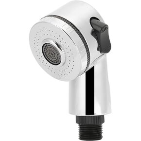 LIZEALUCKY Sink Faucet Sprayer Attachment Sprayer Head Sink Replacement Part for Shampoo Bowl Pedicure Chair Spa Salon Hair Washing Dog Baby Shampoo Bath Top Control Button
