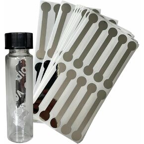 Tamper Evident Stickers 0.5" x 2.875" Security Stickers, Tamper Proof Stickers, 100 Tamper Evident Labels per Pack, Tamper Tape as Tamper Proof Labels, Tamper Seal Sticker