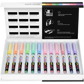 Karin Marker Pastel DECOBRUSH Marker, 1 Count (Pack of 12)