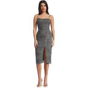 Dress the Population Women's Shaireen Bodycon Midi Dress