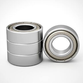 Aopin 607Z Skateboards Bearings Ball Bearings 0.27 x OD 0.74 Inch Double Metal Sealed Miniature, Applicable for Skateboards, 3D Printer Inline Skates Roller Skates Longboards Scooters, 4 Pcs