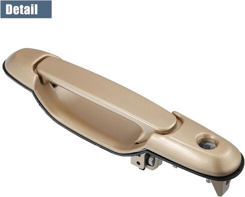 ACROPIX Front Left Driver Side Exterior Door Handle Fit for Toyota Sienna - Pack of 1 Khaki in Saudi Arabia