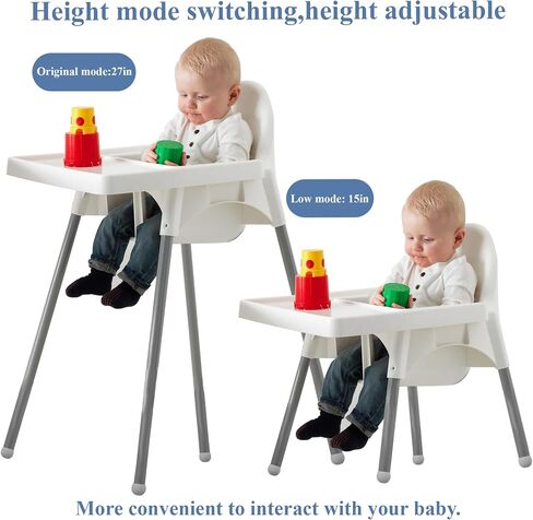 Short-legged Accessory for High Chair, High Chair Short Leg compatible for Ikea High Chair, High Chair Accessories in Saudi Arabia