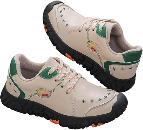 Sneakers for Women Womens Fashion Comfortable Tennis Running Shoes Sneakers Leather Casual Lace Up Non-Slip Walking Shoes in Saudi Arabia