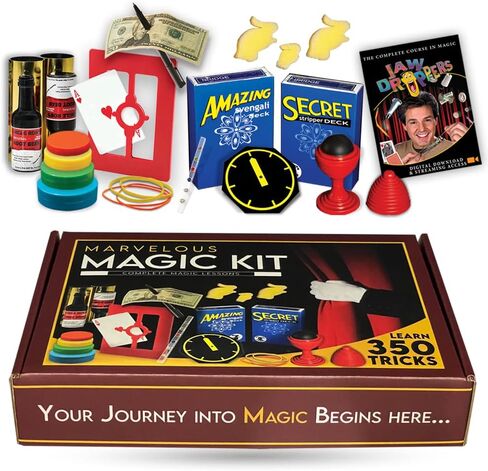مجموعة Magic Makers Marvelous Magic Kit 350 خدعة - سهلة الإتقان in Kuwait