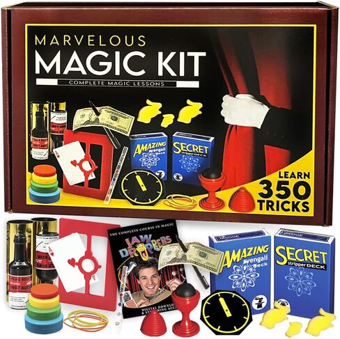 مجموعة Magic Makers Marvelous Magic Kit 350 خدعة - سهلة الإتقان in Kuwait