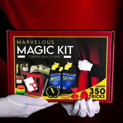 مجموعة Magic Makers Marvelous Magic Kit 350 خدعة - سهلة الإتقان in Kuwait